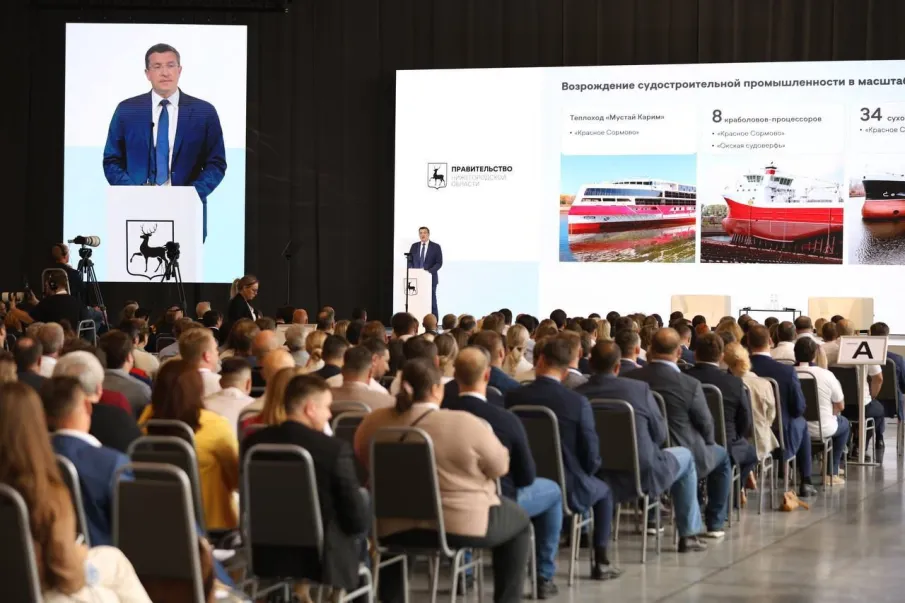 Губернатор Нижегородской области Глеб Никитин 15 августа 2023 г. провел традиционную ежегодную встречу с предпринимателями на Нижегородской ярмарке.